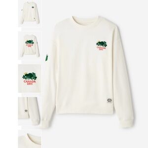 Roots Canada Dry X Roots 🇨🇦 Limited Edition sweat shirt size 2 women S men XS